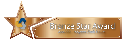Zero Injury Safety Awards Bronze Star